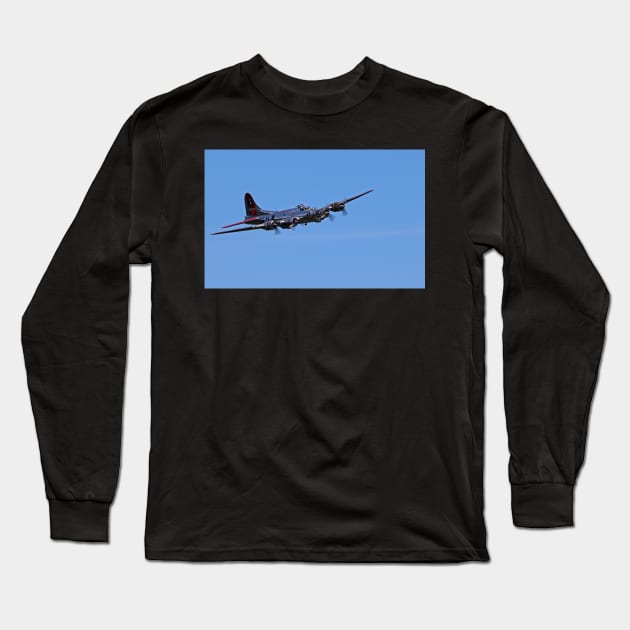 WWII B17 Long Sleeve T-Shirt by Bierman9